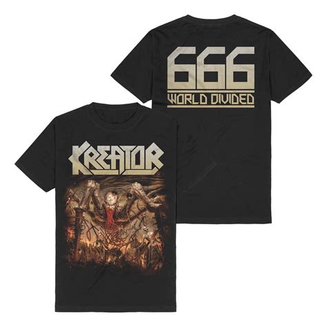 Bravado 666 World Divided Single Art Kreator T Shirt