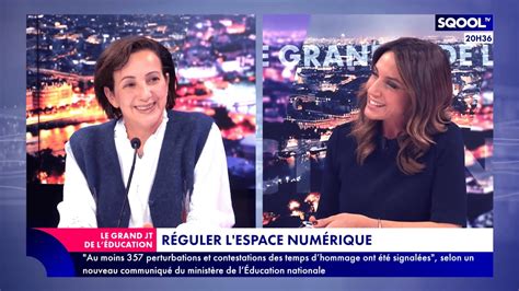 Le Grand JT de l Éducation 19 10 2023 Réguler l espace numérique et