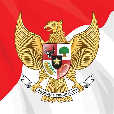 Pancasila Garuda Símbolo Nacional Indonésio 5519730 Vetor No Vecteezy