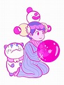 "Cute Bee and Puppycat pastel" Poster for Sale by HannaBeck | Redbubble