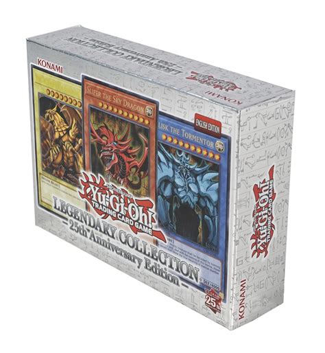 Yu Gi Oh Legendary Collection 25th Anniversary Edition 4 Box Case Da