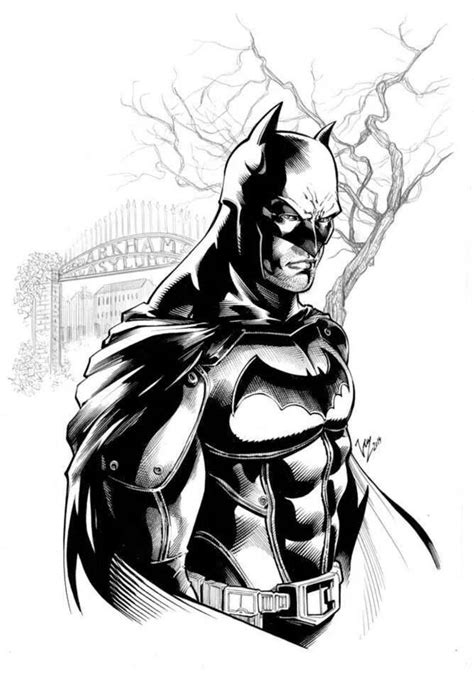 Batman Caricatura Batman Dibujo Arte Del Cómic De Batman Dibujos De