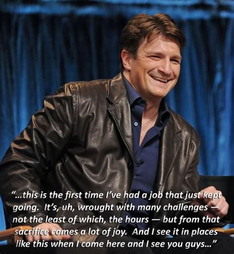 Nathan Fillion Quote From Dallas Comic Con 2014 Panel Good Lord I