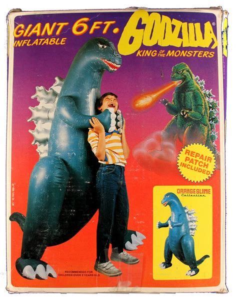 80s Giant Inflatable Godzilla Toy Godzilla
