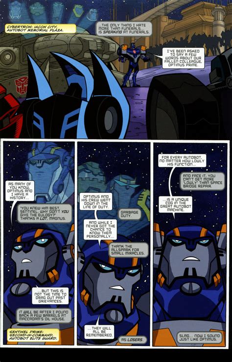 Transformers Animated The Arrival 001 2008 Readallcomics