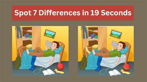 Spot The Difference Can You Spot 7 Differences Within 19 Seconds