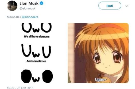 In that way, 2020 didn't disappoint. CEO Tajir Elon Musk Suka Anime, Bukti Kalau Wibu Tidak Selalu Bau Bawang? - JalanTikus.com