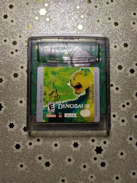 Walt Disney Pictures Presents Dinosaur Genuine Nintendo Game Boy