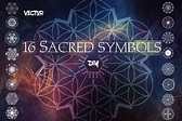 16 Sacred symbols