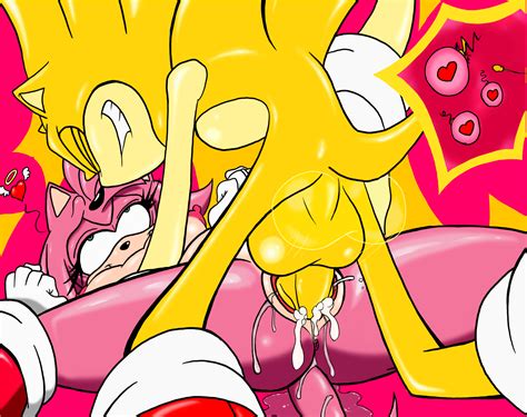 Rule 34 Amy Rose Anthro Anus Areolae Ass Balls Deep