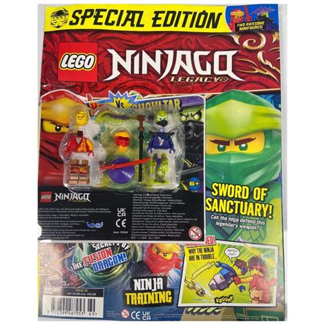 Lego Ninjago Legacy Magazine Issue 20 With Kai Vs Ghoultar Blister Pack