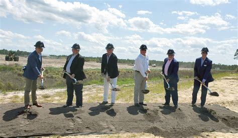 Officials Break Ground At M Cold Storage Investment In Pender
