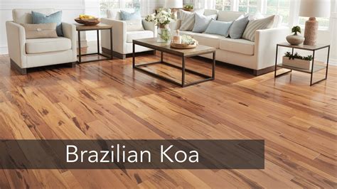 Brazilian Koa Solid Hardwood Flooring Youtube
