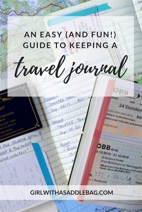travel tips an easy and fun guide to keeping a travel journal