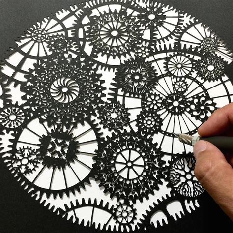 Intricately Detailed Papercut Designs Reflect Beauty Of The Natural World