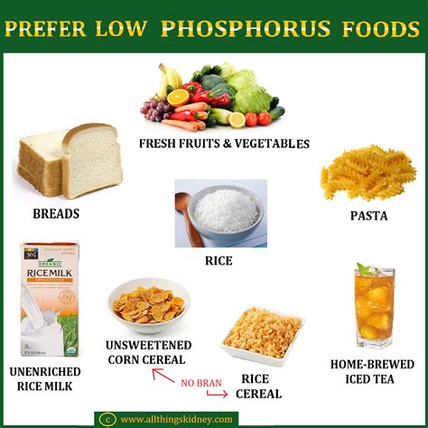 Phosphorus And The Ckd Diet All Things Kidney ~ Official
