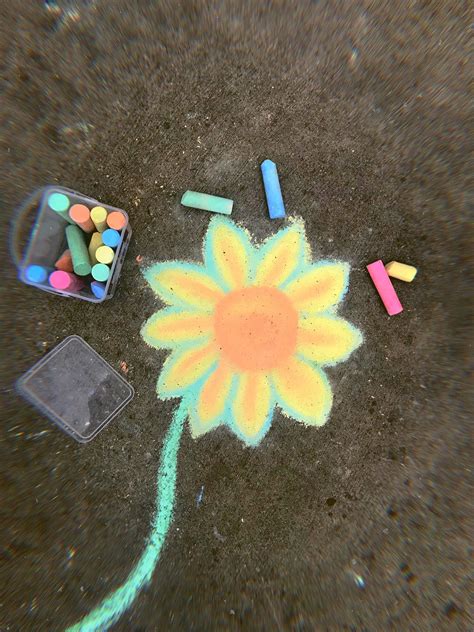 Easy Chalk Drawings On Sidewalk