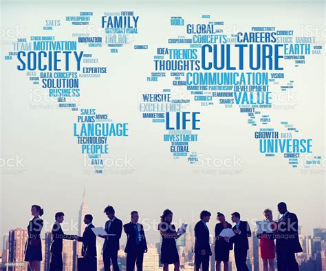 Culture Community Ideology Society Principle Concept Stock Photo