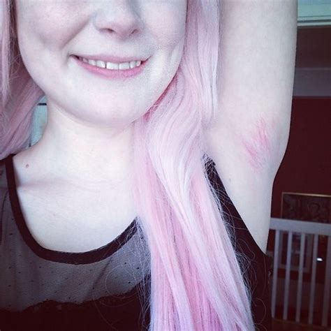 Hairy Armpits Is The Latest Womens Trend On Instagram Dyed Armpit