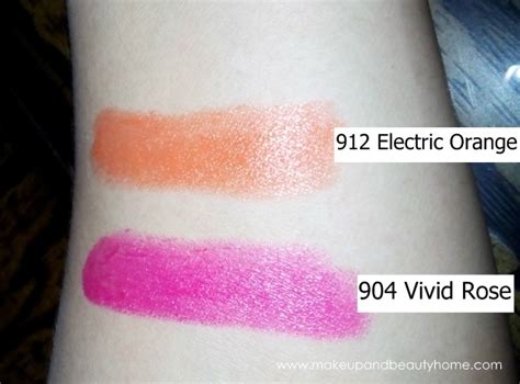 Maybelline Color Sensational Lip Color Vivid Rose Electric Orange