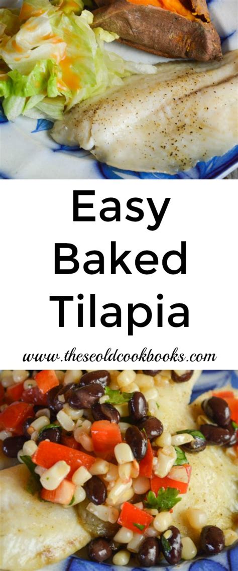 Easy Baked Tilapia Recipe With Olive Oil And Seasonings