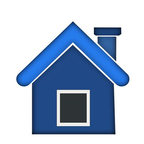 View 9 Blue House Icon Transparent Background Trendqship