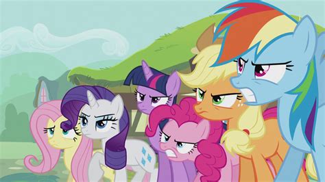 Image Mane Six Ready To Fight S5e9png My Little Pony Friendship Is