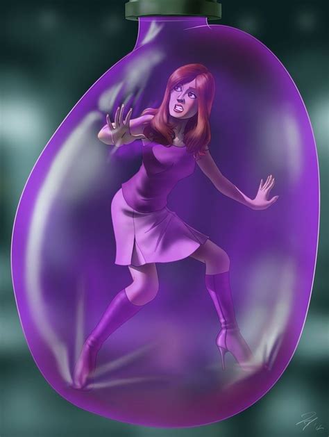 Purple Bubble Daphne Comic Art Scooby Doo Movie Daphne