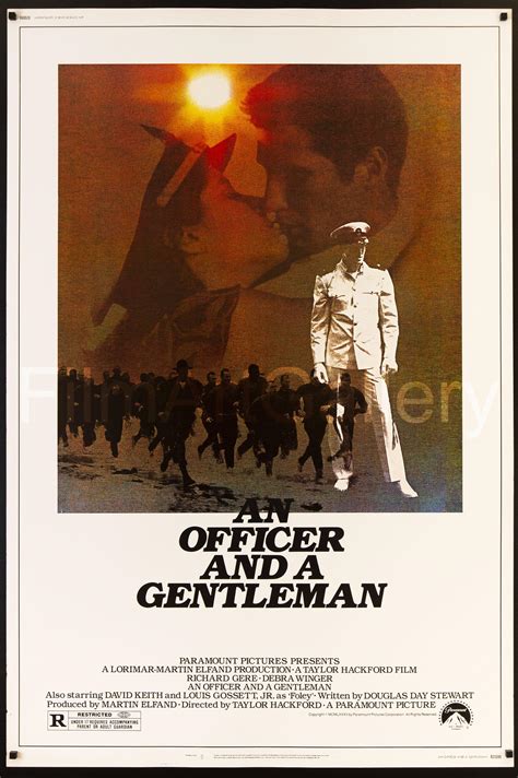 An Officer And A Gentleman Movie Poster 40x60 Original Vintage Movie