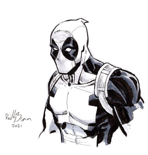 Deadpool By Reilly Brown In Brian Keohans X Men 15 X Force Comic