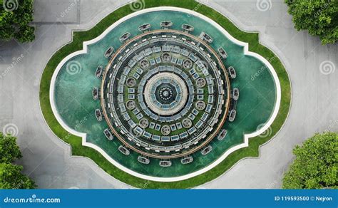 Fountain Top View Stock Photo Image Of Clean Design 119593500