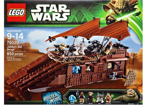 Lego Star Wars Jabbas Sail Barge Set 75020