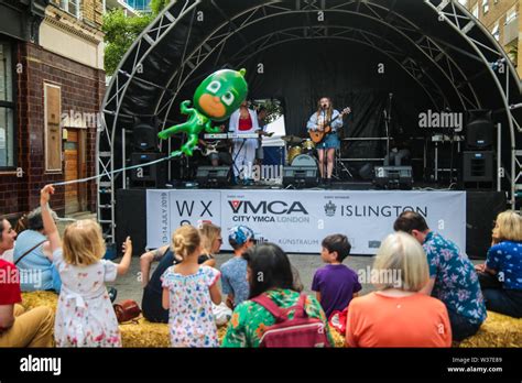 London, UK. 13th July, 2019. Whitecross Street Party celebrates its