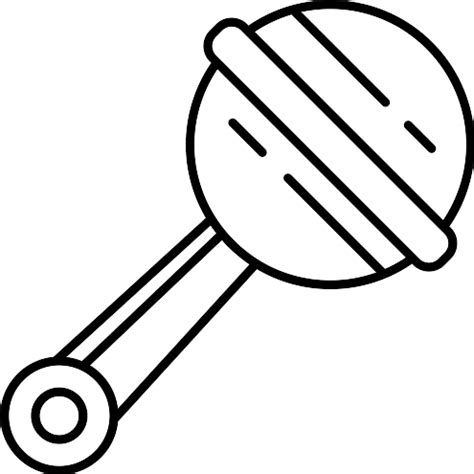 Download Baby Rattle Vector SVG Icon - SVG Repo Free SVG Icons