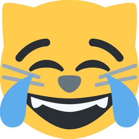 😹 Chat Qui Pleure De Joie Emoji
