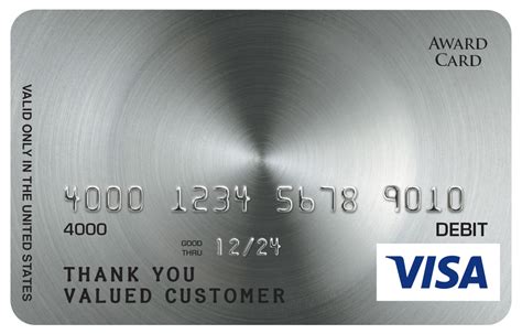 Custom credit card skins to fit any card! Prepaid Visa Award Card Design Gallery | Classic Designs ...