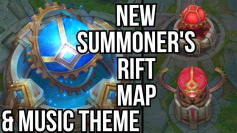 New Arcane Summoners Rift Map And Music Theme League Of Legends Youtube