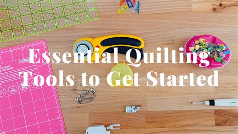 Quilting Tools You Need To Get Started Stacey Lee Creative