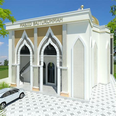 18 Desain Masjid Minimalis Modern Gambar Desain Arsitek