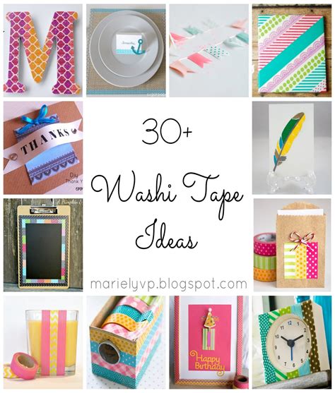We Read 30 Washi Tape Ideas Round Up
