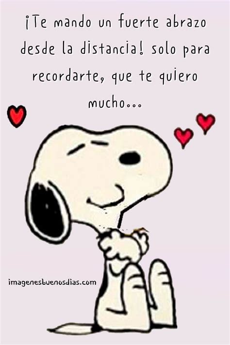 Snoopy Amor Frases Imágenes Buenos Días