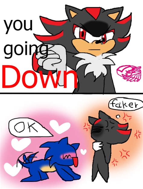 Shadow X Sonic Comic