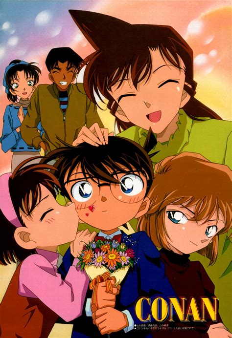 Detective Conan Conan Edogawa Ran Mouri Ayumi Yoshida Ai Haibara