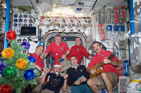 How Astronauts Celebrated Christmas In Space