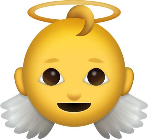 Baby Angel Emoji Free Download Iphone Emojis Emoji Island