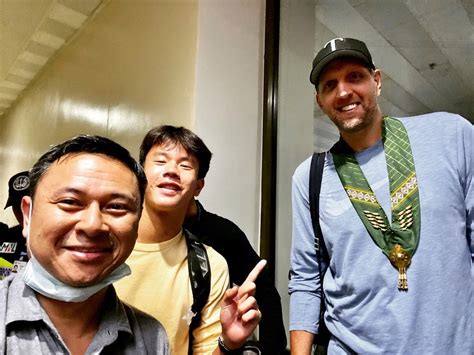 Dirk Nowitzki Tours In Tagaytay Luis Scola Yao Ming Already In Ph For