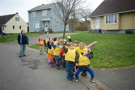 Yellow Kindergarten Crew At Macaulay Kindergarten Walking Club