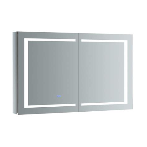 Get free shipping on qualified medicine cabinets or buy online pick up in store today in the bath department. Fresca Spazio 48 in. W x 30 in. H Recessed or Surface ...