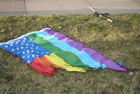 Someone In A Small Wisconsin Town Is Stealing And Burning Pride Flags Lgbtq Nation