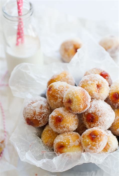 Strawberry Jelly Donut Holes Recipe Little Spice Jar
